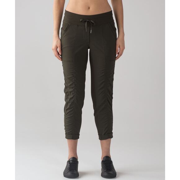 Lululemon Street To Studio Pant II *Unlined 28" in Dark Olive Size 2 - Picture 1 of 6